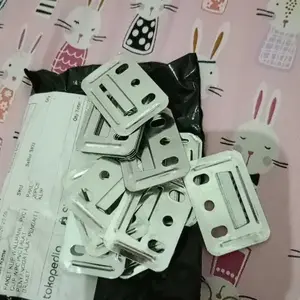PAKET KLIP WALLPANEL PVC | CLIP WPC PVC | ALAT PENYANGGA | ALAT PENGAIT | BRAKET