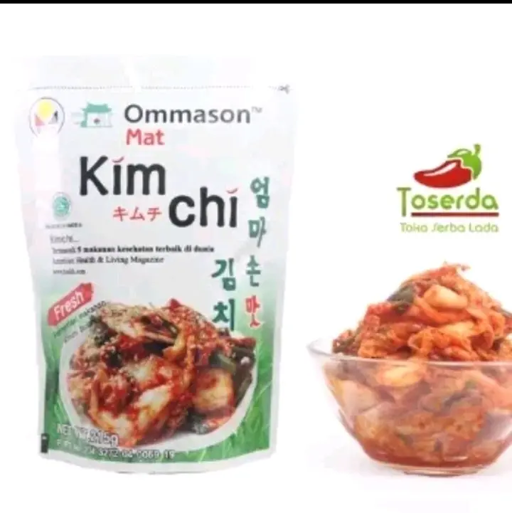 makanan khas korea ommason mat kimchi kimci 215 Gr halal MUI 0