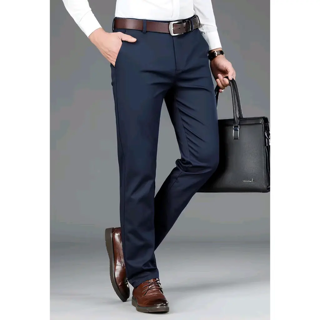 CELANA PANJANG BAHAN PRIA SLIMFIT FORMAL Ukuran 27-38 PREMIUM