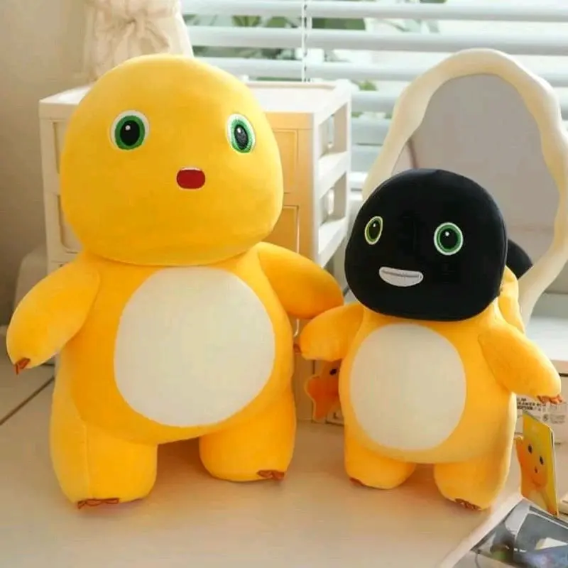 mainan boneka nailong black haed dino nailong kepala hitam boneka viral