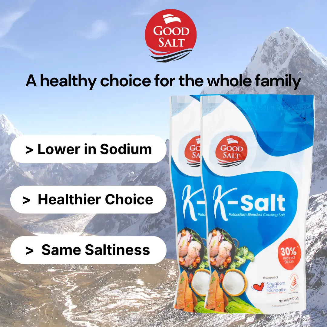 [Value Pack] GoodSalt K-Salt Potassium Blended Cooking Salt 400g