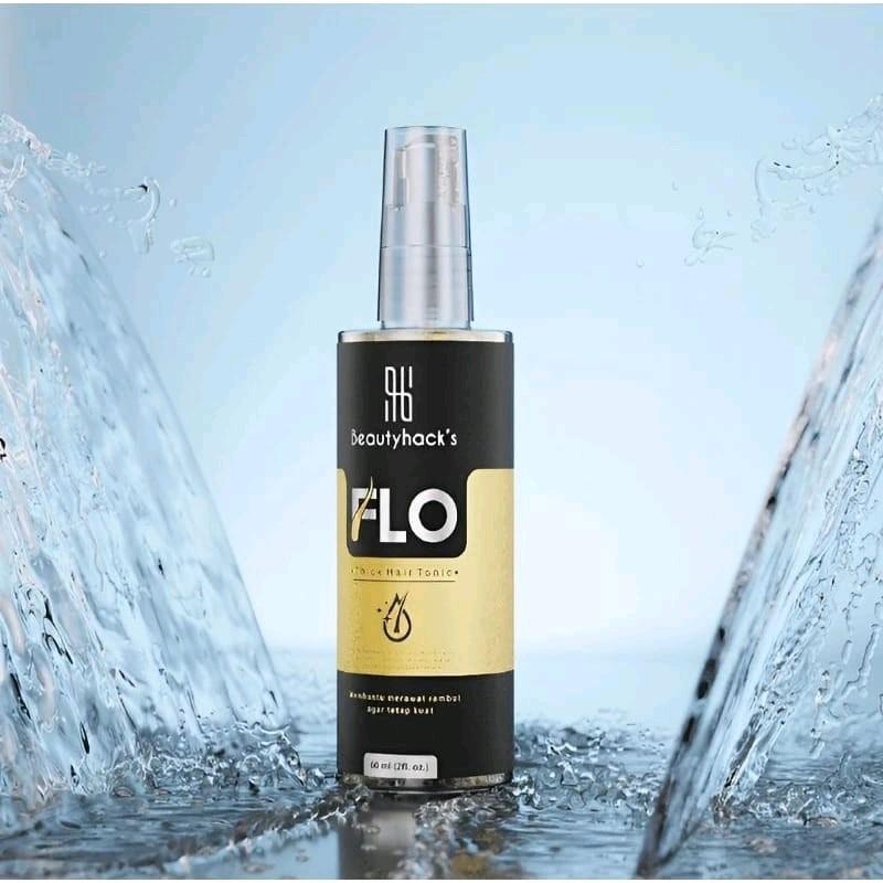 PROMO!! FLO HAIR TONIC 60ml Menumbuhkan Rambut Kebotakan Dan Perawatan Vitamin Rambut Kering Haircare 1