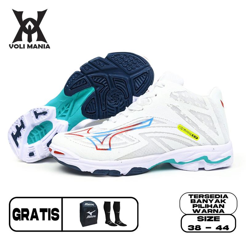 Sepatu Voli Mizuno Wlz 7 Wave Lightning Z 7 Pria Dan Wanita Unisex Sepatu Olahraga Size 36 - 43 5