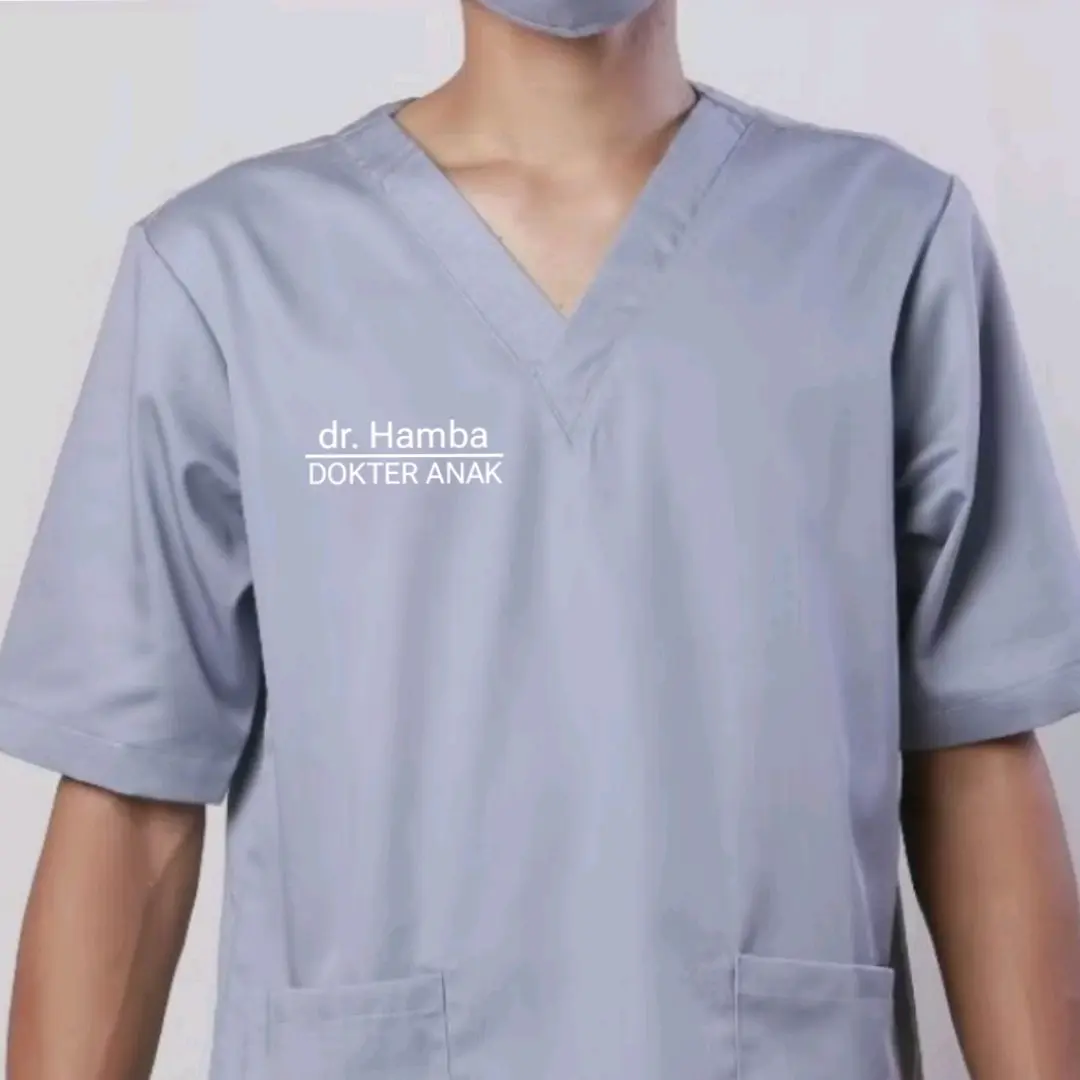 BORDIR NAMA BAJU OK SCRUB MEDIS PERAWAT