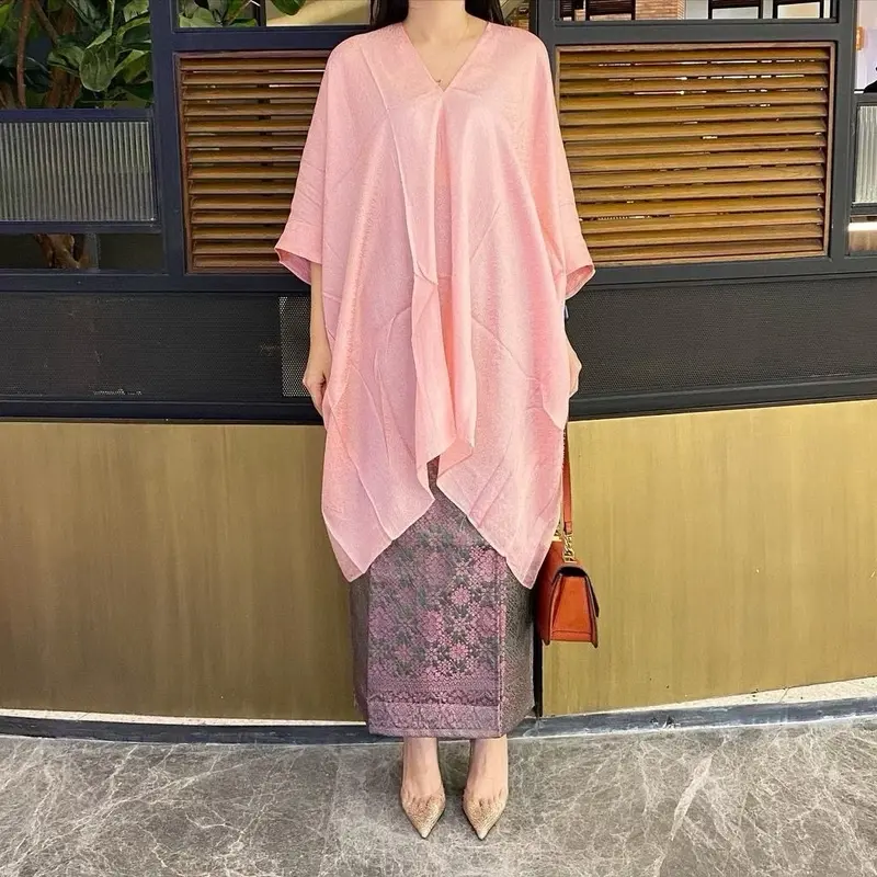 ATASAN VISCOSE TUNIK ARUNA / BLOUSE VISCOSE KAFTAN TUNIK ARUNA / KAFTAN BLUSE ARUNA Wanita Panjang 3