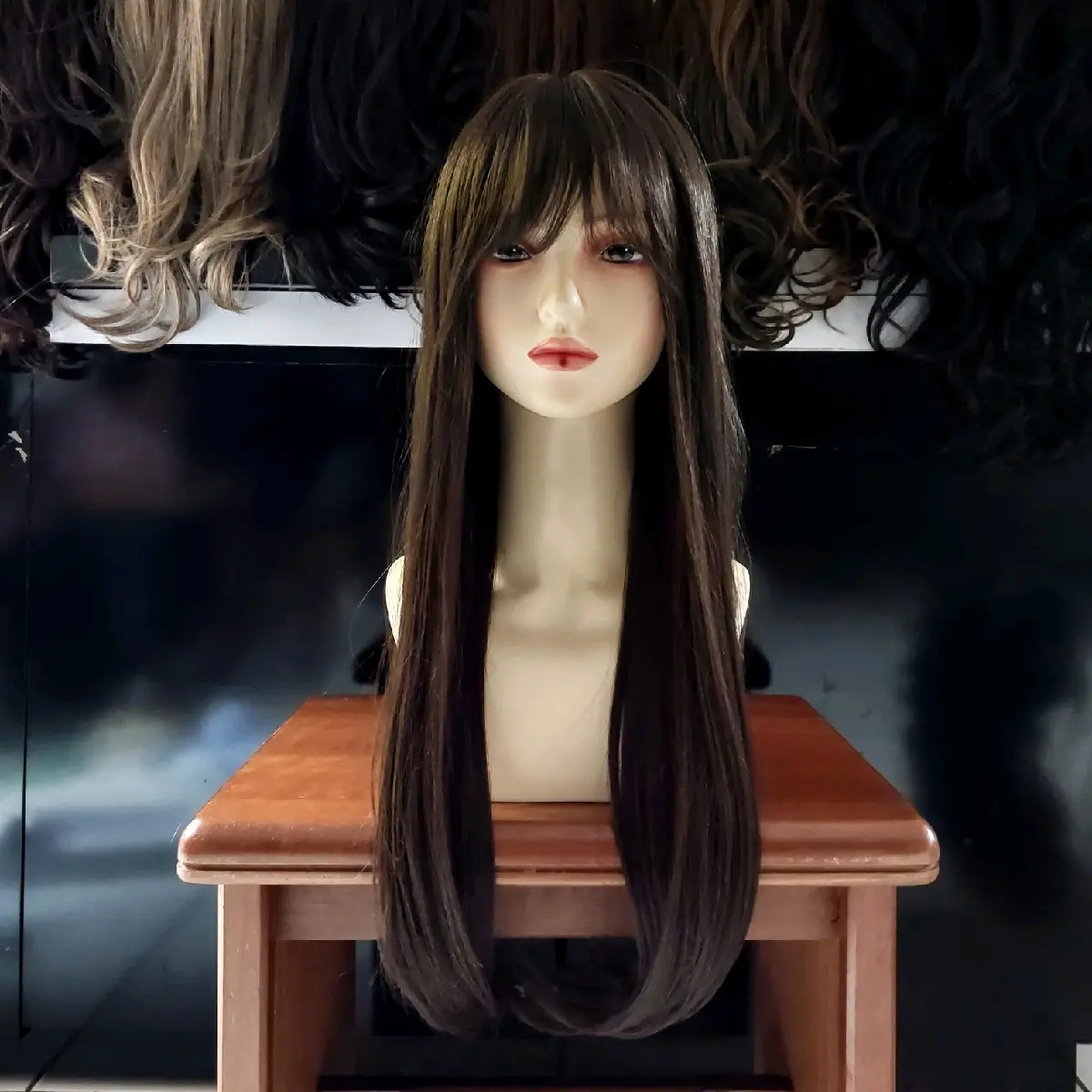 Wig Full Nunkot Natalie Hair Panjang 75 cm