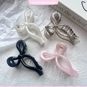 MimimallowStudio Jepitan Pita Wanita Desain Cantik & Warna Elegan Clips untuk Berbagai Kesempatan MS 005