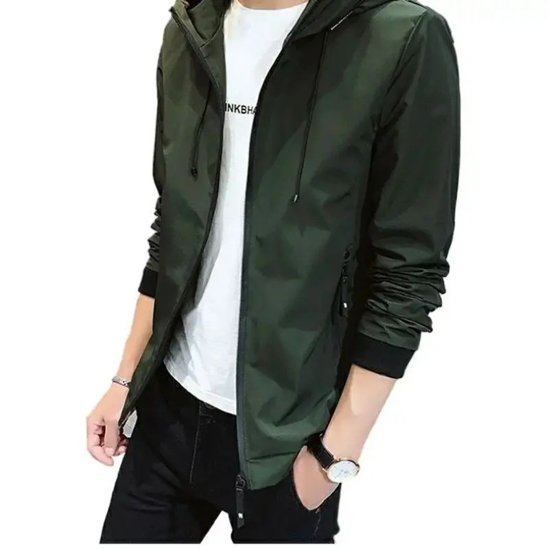EVERFUSE Jaket Bomber Semi korea waterproof tahan air (FREE STIKER/GANTUNGAN Kantong Katun Zipper Pria 5