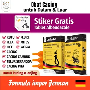 Cassiel Pet Obat Hewan Pengobatan Dan Anti-Nyamuk Dan Kutu Repelan Spot Anti-Kutu Anti-Gatal Obat Cacing Untuk Kucing & Anjing Frontline Plus sirop satu barang