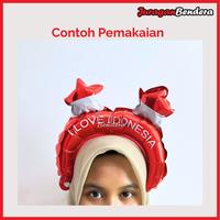Gambar Bando Balon Merah Putih | Aksesori Kemerdekaan HUT RI | Aksesoris Karnaval | Pernak Pernik Karnaval - Bando Bintang dari Juraganbendera Kota Surabaya 2 Tokopedia
