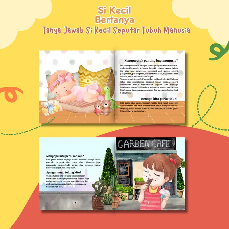 (ISI 9 BUKU) RANAH BUKU LITERASI - SI KECIL BERTANYA LENGKAP (Tumbuhan, Lingkungan Sekitar, Bawah Laut, Hewan, Penemuan Penting, Transportasi, Tubuh Manusia, Dinosaurus, dan Luar Angkasa) 3