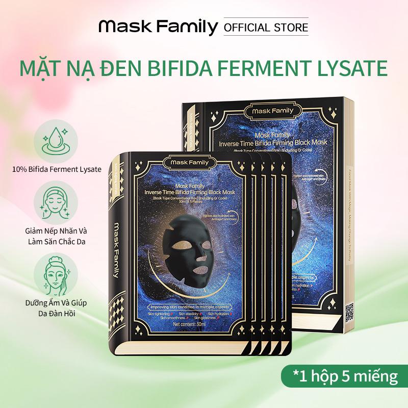Mặt Nạ Giấy Bifida Ferment Lysate Mask Family 5 Miếng/Hộp Làm Săn Chắc, Làm Săn Chắc Làm Săn Chắc Làm Sáng Dưỡng Ẩm Giảm Nếp Nhăn 30ml/miếng
