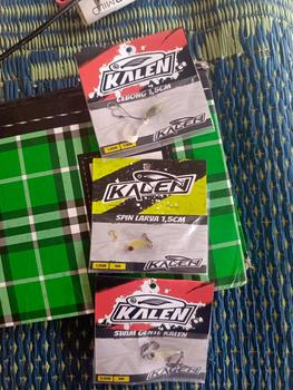 Product Review of Spin Larva Kalen (Uler Keket) Panjang 1,5cm Berat 1gram Umpan Casting Wader from I** A**m 0