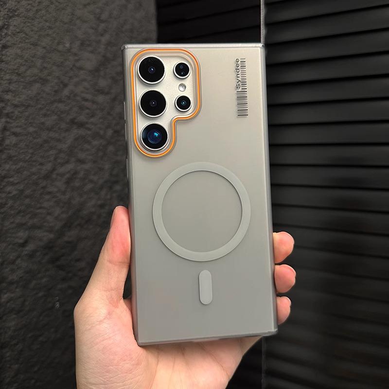 Ốp Điện Thoại Thích Hợp Cho Samsung S25 Ultra S24 Ultra Siêu Mỏng S23 Ultra Ốp Cứng Lì Tương Thích Với S22 Ultra Galxys24fe S21 Ultra Note20 Ultra Magsafe Từ Tính S25 Plus