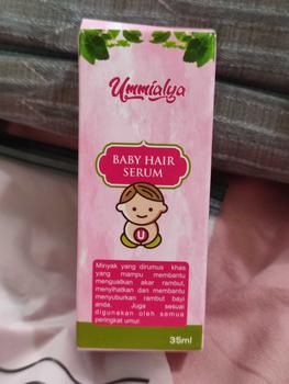 Product Review of Baby Hair Serum Ummialya | Pelebat Rambut Bayi | Minyak Rambut Bayi Lavender from a**🍉 0