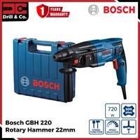 Gambar Bosch GBH 220 Rotary Hammer / Hammer Drill / Mesin Bor Bobok Beton 20mm dari Drill&Co Kota Administrasi Jakarta Barat 1 Tokopedia