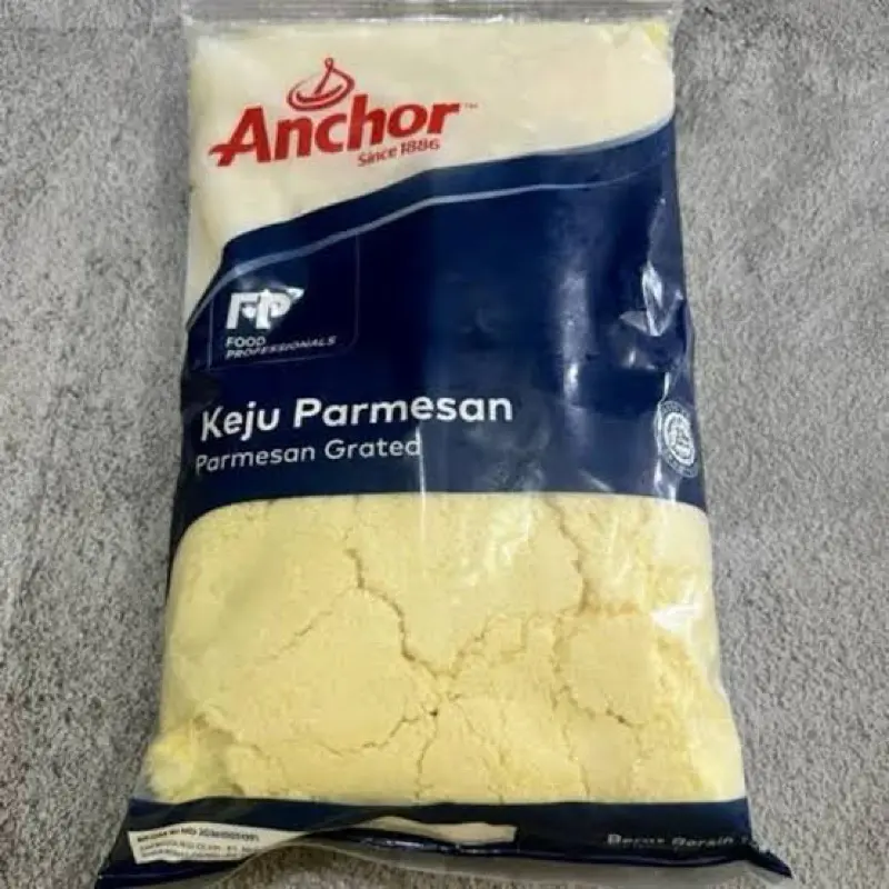 Keju Parmesan Bubuk Anchor 100 Gram - Cheese Powder Baking 3