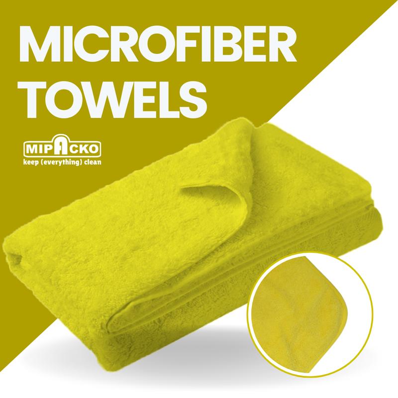 Mipacko Kain Handuk Mandi Dewasa Microfiber Pria Wanita Anak handuk  murah towel 8