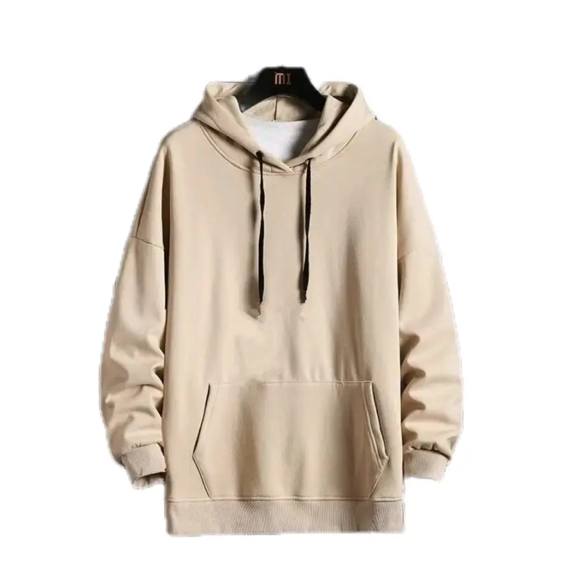 Jaket Sweater  Polos Tebal Gramasi 280 Fleece Pria - Lembut, Keren, Panjang, Distro, Anime, Cowok Nyaman Zipper Tulisan hoodie gorengan Wanita Merah 0