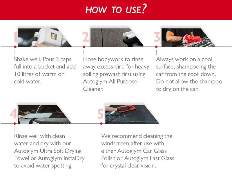 Product Introduction of NEW | Autoglym Ceramic Wash & Protect Sachet 30ml | Triple Action Wash | Clean, Protect & Add Gloss 2