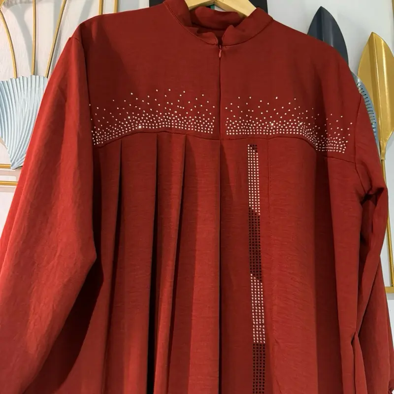 ( Langsung kirim ) ANGGUN GAMIS mix payet Crinkle Air flow premium 5