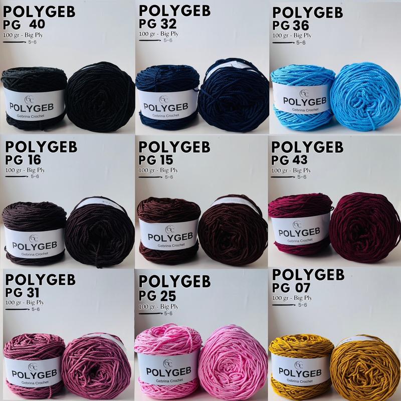 GEBRINA PAKET CROCHET STARTER KIT / CROCHET KIT FOR BEGINNER / ALAT & BAHAN LENGKAP MERAJUT UNTUK PEMULA 5