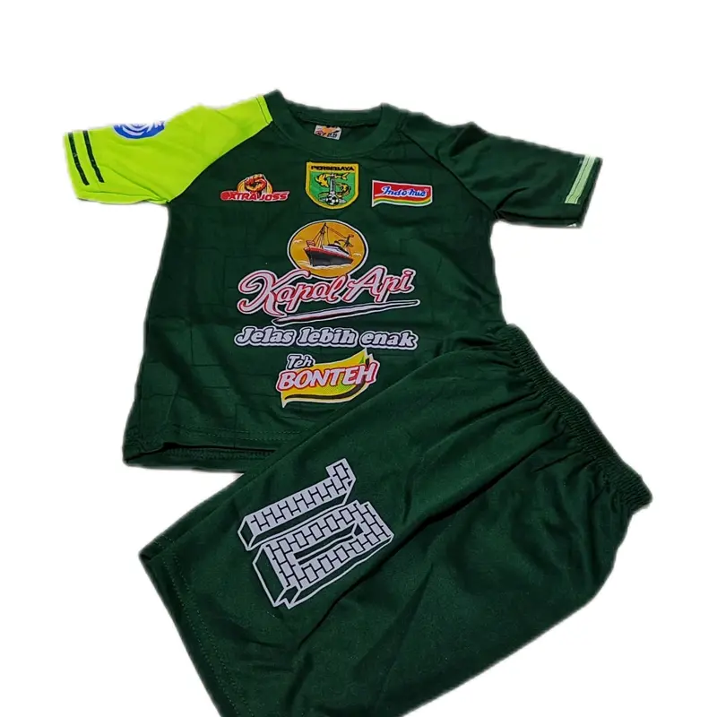 Jersey setelan anak-anak Persebaya Nama Random 0