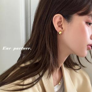 EAR PARTNER-Doudouイヤリング 女性用手頃な高級感、個性的で素敵なデザイン、高級感ある新作ベストセラー、ゴールデンイヤリング、上品（eh-1782）