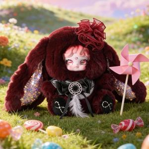 新型Bellaドリームキャッチャーラビット 600％ぬいぐるみ版 子供・大人向け 収集可能ユニークぬいぐるみ ギフトアイデア