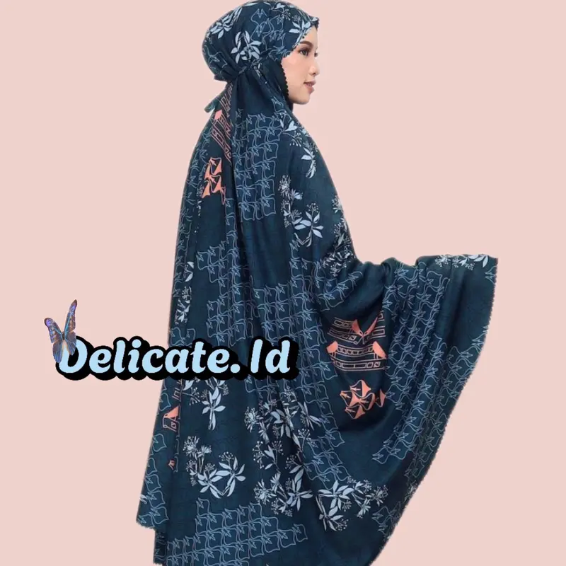 BY.Delicate. Id Kyanra Prayer set Mukena Motif Premium Lasercut Dewasa 3