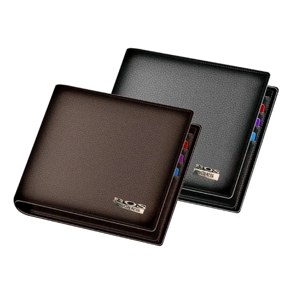 FREE BOX Dompet Pria Terbaru Dompet Pria Lipat Kulit Sintetis