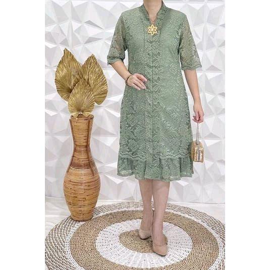 Dress kartini Noela Brokat 2