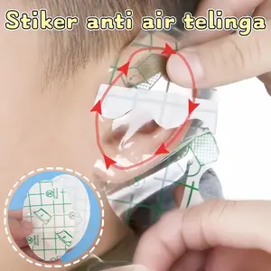 Stiker Pelindung Telinga Stiker Penutup Telinga Bayi Anti Air Untuk Baby Dewasa Shower / Stiker Telinga Untuk Berenang