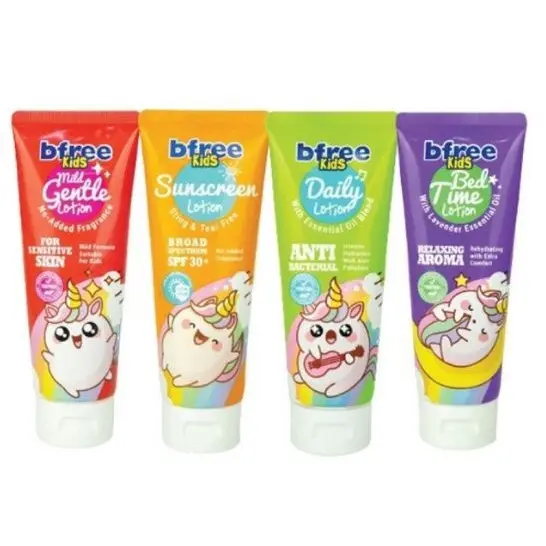 BFREE Kids Lotion 100ml Daily/Mild & Gentle/Sunscreen SPF30+ 0
