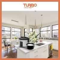 Gambar [NEW] TURBO Rice Cooker Magic Com 1.5L CRL1500 Silver Original dari Turbo Home Appliances Kota Administrasi Jakarta Barat 4 Tokopedia