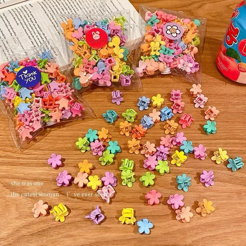 1 Pak Isi 50pcs Campur JEPIT RAMBUT Mini - JEPIT RAMBUT MINI - JEPITAN RAMBUT ANAK MODE HITS KOREA Clips