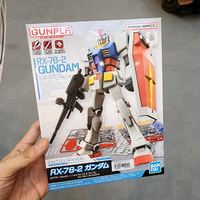 Model Kit Entry Grade EG RX-78-2 Pemula 0
