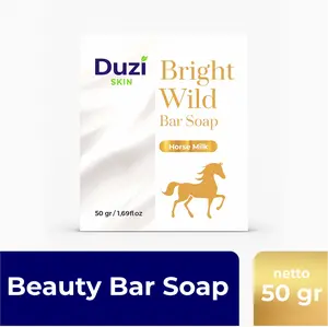 Duzi Skin - Sabun Batang Susu Kuda Bright Wild Original 50gr