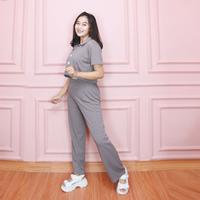 Gambar CUCI GUDANG HARGA LELANG Atasan Blouse Wanita Premium Quality - RUME CROP HITAM dari Arlene Factory Kab. Bandung 4 Tokopedia