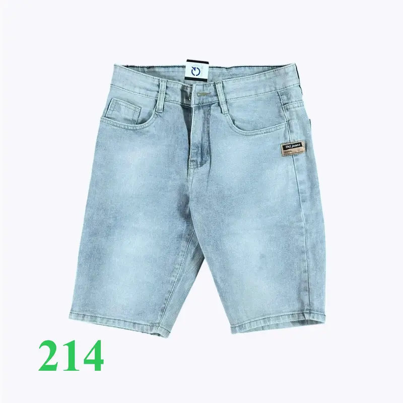 Quần Short Jean Nam Năng Động Slim Fit Có Túi Size 28-34 - Chất Liệu Cotton Denim Thời Trang Nam Menswear Pants 5