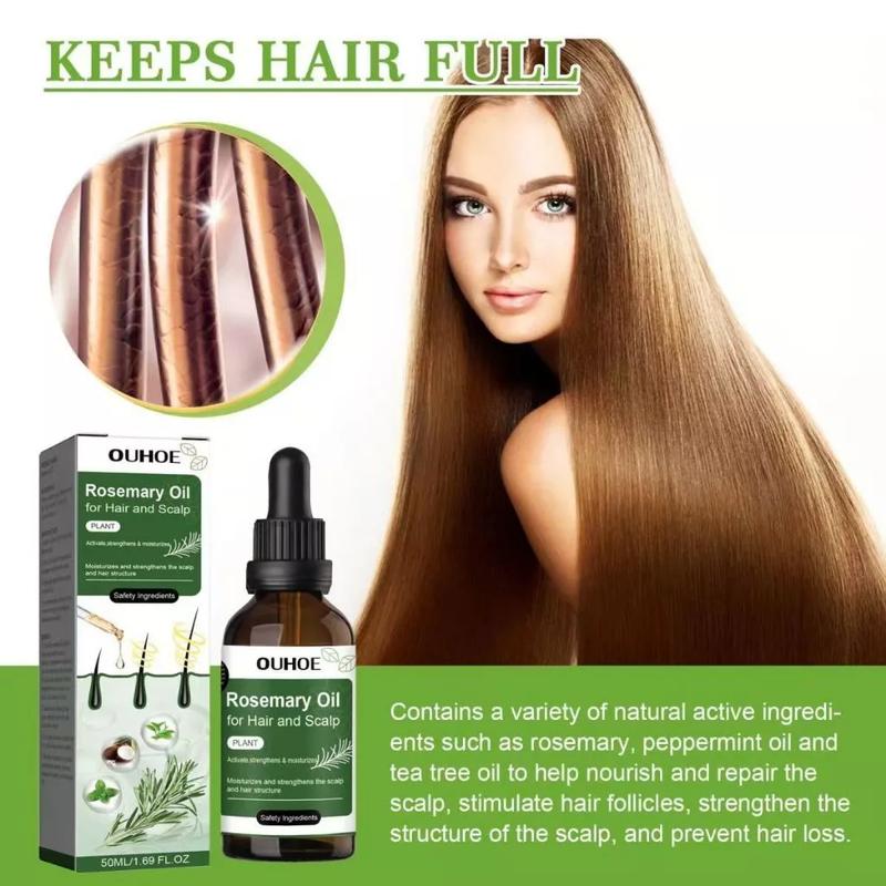 Product Introduction of Rosemary hair oil hair tonic penumbuh rambut dengan cepat dan botak tebal serum rambut rontok Hair growth serum Minyak 18