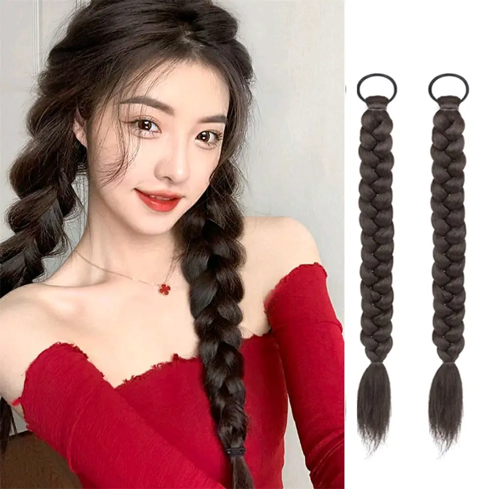 hairclip kepang satu kuncir satuan kepang