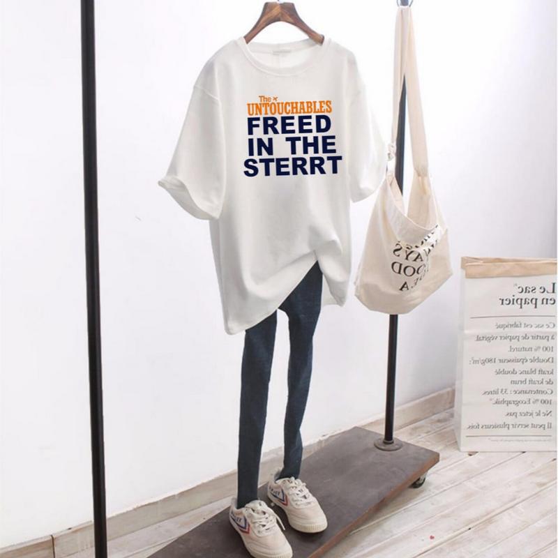 kaos oversize wanita freed