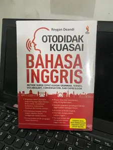 Buku Otodidak Kuasai Bahasa Inggris (Merah)