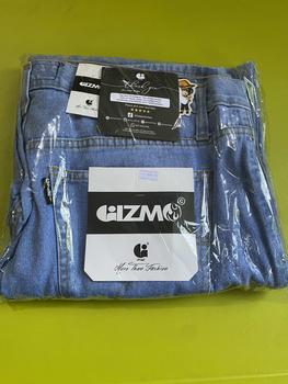 Product Review of Gizmo - Celana Jeans Reguler Bioblitz pria loose fit jumbo big keren Denim Nyaman from m**i 1