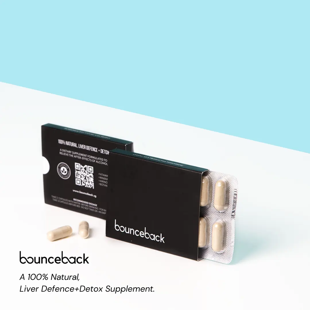 BBack Hangover Relief & Alcohol Detox Supplement - 1 Sleeve