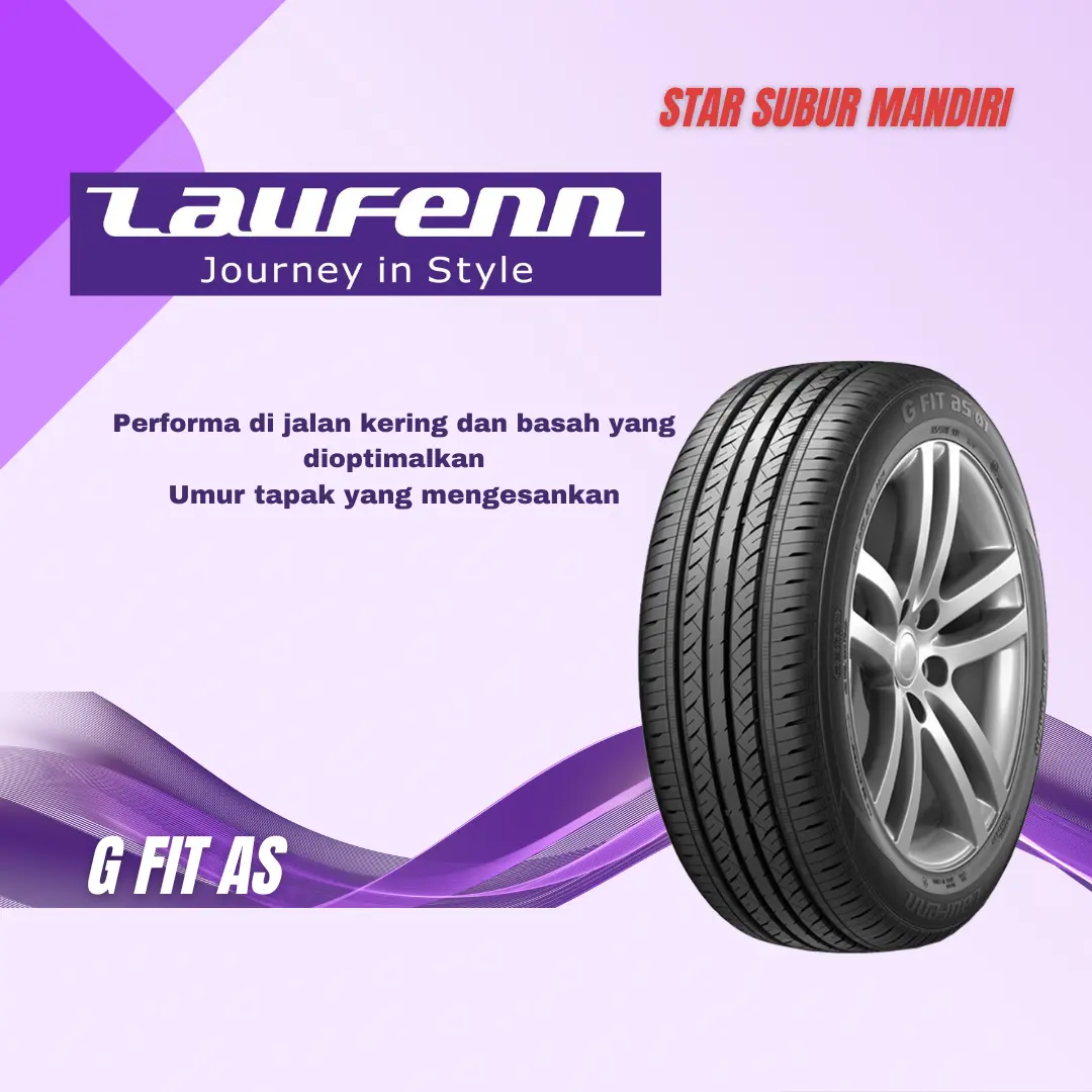 Ban Mobil Avanza 185/70 R14 Merk Laufenn G Fit AS MURAH
