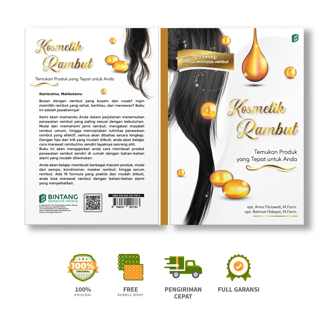 Buku Kosmetik Rambut : Temukan Produk yang Tepat untuk Anda