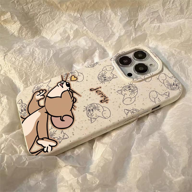 Product Introduction of Vỏ hoạt hình mèo và chuột, vỏ TPU mềm, tương thích với iPhone 15promax 14 13 12 iPhone11 XR iPhone7 8 se2 se3 7plus 8plus ix xs xr xs max Ốp Điện Thoại , phim hoạt hình 15
