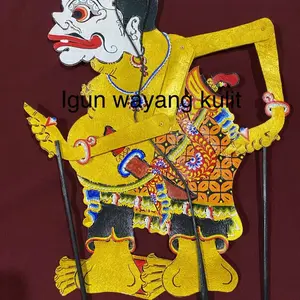 Wayang kulit asli bagong/wayang murah/dagel